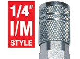 Amflo 1/4 I/M Style  Couplers and Plugs