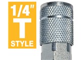 Amflo 1/4 T Style Couplers and Plugs 