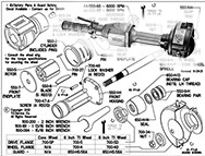 Top Cat 56 Series  Horizontal  Grinder  Parts  Manual 