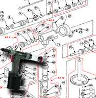 INSTRUCTION MANUAL ProSet® 2500 Series Pneumatic Blind Rivet Tool 