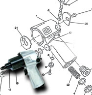 IR 212 Impact Wrench Schematic