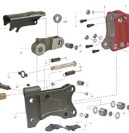 351 Top Rail  Punch Repair Parts Schematics    