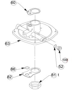 FAN276-229 Handle Lower Kit - Schematic Kit #13