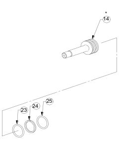 FAN276-219 Hydraulic Piston Kit - Schematic Kit #2
