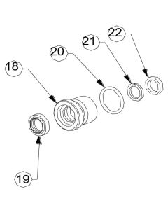 FAN276-220 Rod Seal Case Kit - Schematic Kit #3