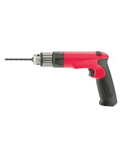 Sioux / Snap On SDR10P20R3 3/8" 1 hp, 2000 rpm Pistol Grip Keyed Chuck Reversible Air Drill